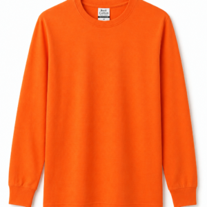 cotton rich long sleeve hoodie