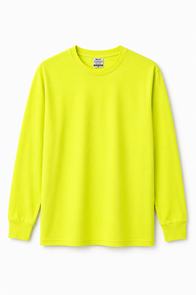 cotton rich long sleeve hoodie